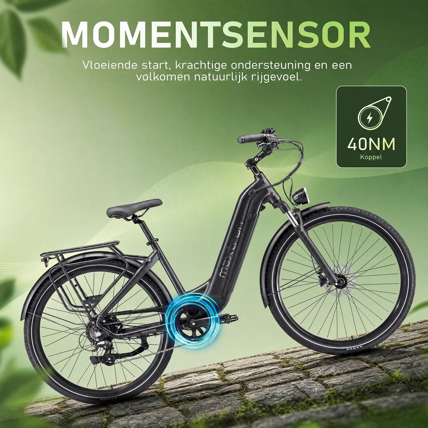 maxtron e-bike damen Maxtron Marathon Elektrische Fiets - 28" E bike - 22.5 Ah