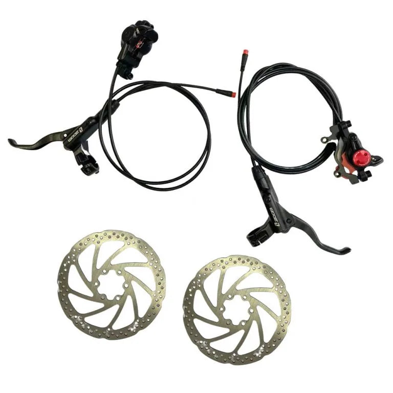 Hydraulische remset upgrade voor V8 fatbike