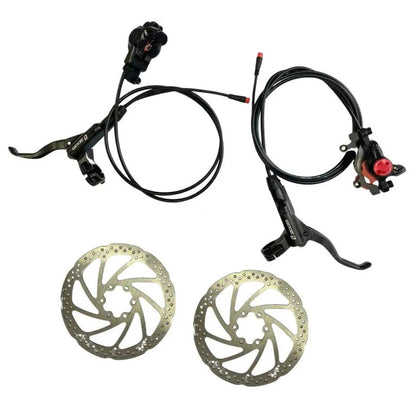 Hydraulische remset upgrade voor V8 fatbike